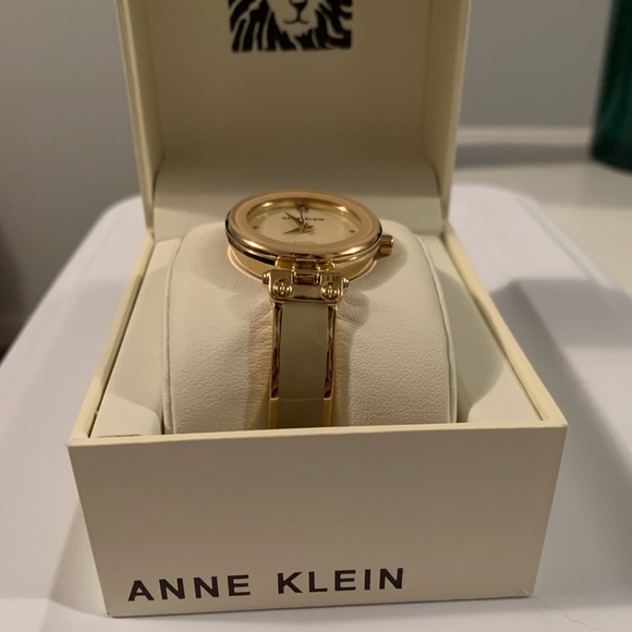 Anne Klein Designer Gold Watch - Picture 2 of 4